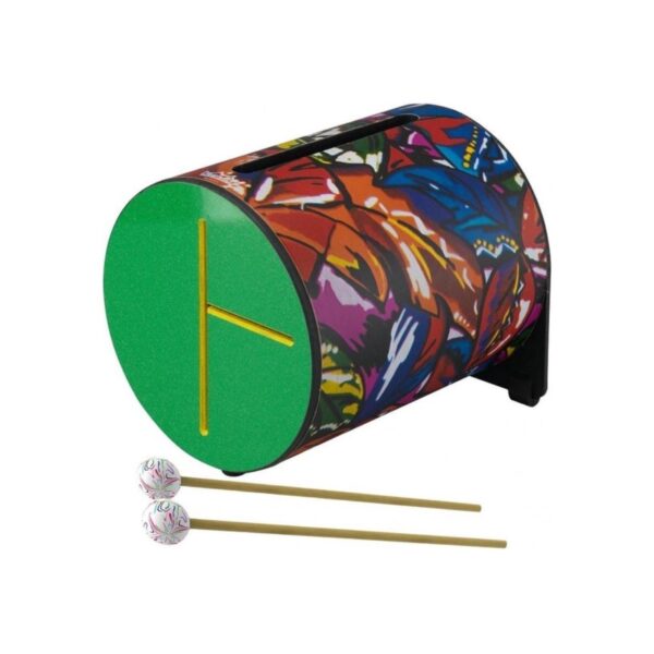 remo-ritme-blok-met-mallets-tropical-leaf-groen-Yet-Music-Sound