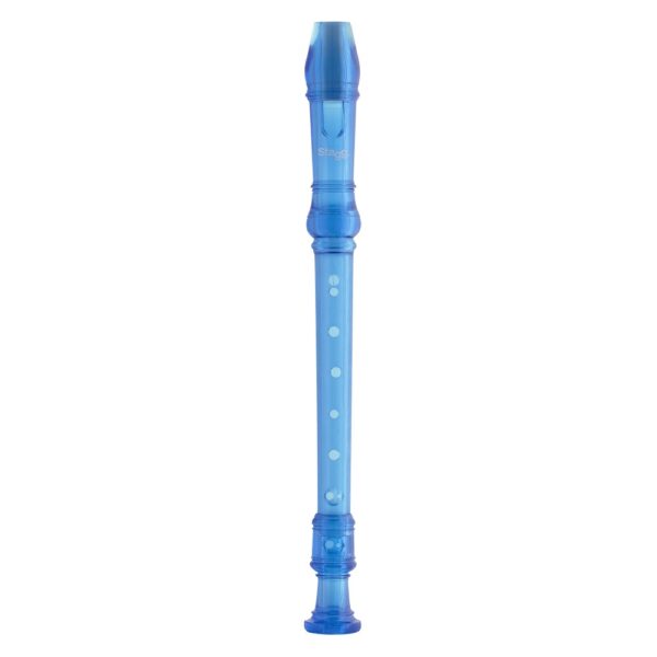 Stagg-Blokfluit-REC-BAR-blauw