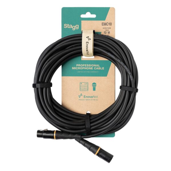 stagg-microfoon-kabel-10m-xlr-xlr-emc10-Yet-Music-Sound